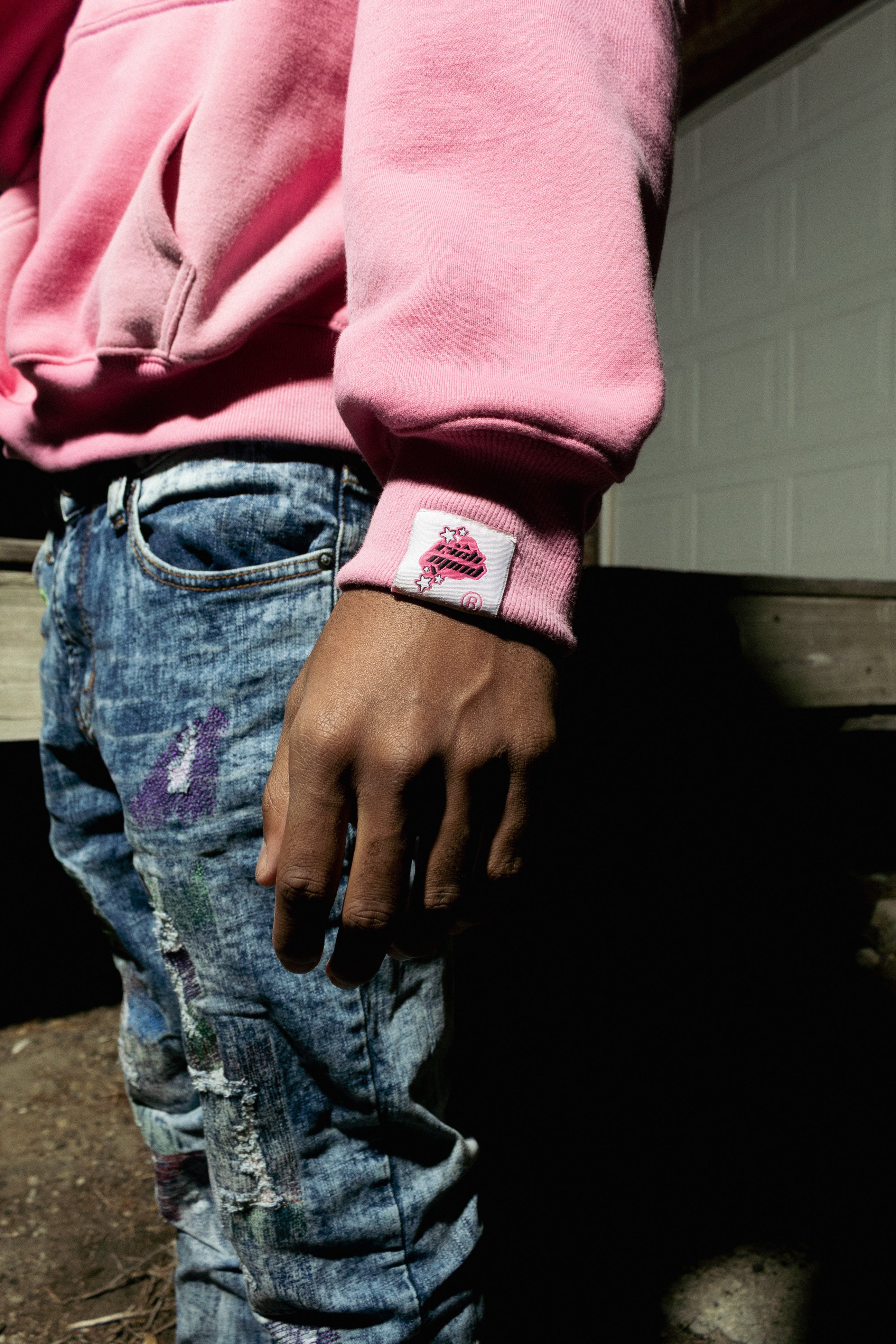RICH MIND | PINK HOODIE